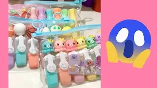 Cutest mini highlighters || boys vs girls stationery || mini highlighter