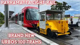 Parramatta Light Rail Vlog 9: First of Brand New CAF Urbos 100’s Have Arrived