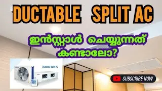 Ductable Split AC #hvac #airconditioner #airconditioning #splitac #ductable #ducts #voltasac 
