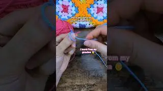 A secure way to join two yarns.Crochet magic knot tutorial.