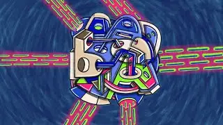 Cloud Eater | Geometric Art | Abstract Art | Speed Drawing | Time Lapse Drawing