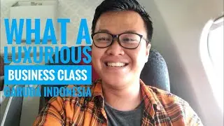 Berasa Sultan!! Naik Pesawat Garuda Indonesia Bisnis Class GA 314, Airbus 330, Jakarta - Surabaya