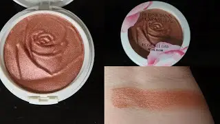 PHYSICIANS FORMULA ROSE ALL DAY PETAL GLOW HIGHLIGHTER REVIEW/DEMO!