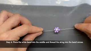 Flower Handmade Bead Ring