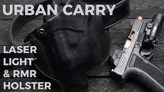 Urban Carry Hyperion Holster - Made to accommodate Lights, Lasers & Optic enabled firearms.