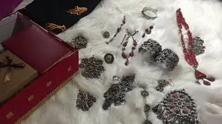 Bijoux kabyles pour les mariées مستلزمات العروس الجزائرية من الفضة