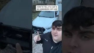 КАК ОБНАРУЖИТЬ ПОЛИЦЕЙСКУЮ МАШИНУ БЕЗ ЗНАКОВ!
