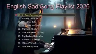 My Tears Remember You | Aya Tears | Broken Heart English Playlist 😭 Soft Love Songs for Late Nights