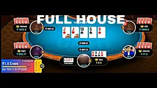 2 pair me all in one | big cash poker game play | poker club