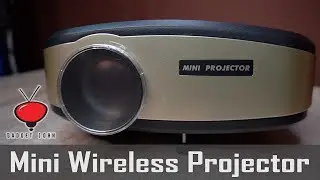 Mini Wireless Projector iOS, Android, USB, HDMI & PC
