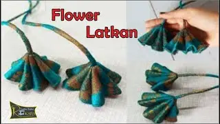 DIY Flower Latkan | Lehenga Latkan | Latest Latkan Design 2026