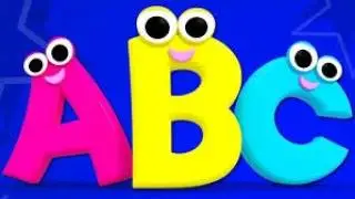 Фонетическая песенка с двумя словами: А &mdash; яблоко, ABC (азбука), песенки с звуками для детей, детс...
