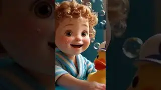 Splashy Bath Time | Funny Nursery Rhyme & Poem Song for Kids