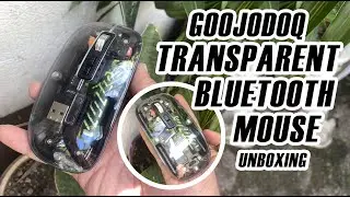 GOOJODOQ Transparent Mouse Unboxing