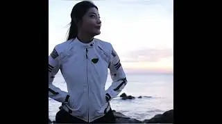 Women Motorcycle Jacket | 4 Seasons Breathable Lightweight CE Protective Riding Jacket