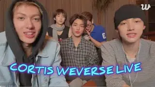 [ENG SUB]CORTIS WEVERSE LIVE (12.9.25) Album unboxing #cortis#james#martin#juhoon
