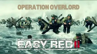 Omaha, Utah and Pointe Du Hoc Beaches, D-Day | EASY RED 2 GAMEPLAY