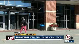 Ball State opens new resident hall, tears down another