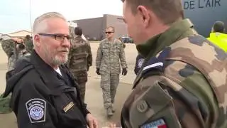 Exercice TIE Arriv&eacute;e des Rafale &agrave; Langley AFB