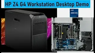 HP Z4 G4 Workstation Review and Demo