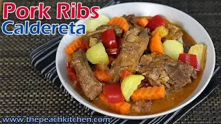 Pork Ribs Caldereta | The Peach Kitchen