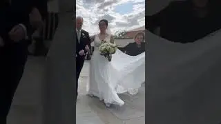 Walking down the aisle with Dad ❤️ #wedding #bride #weddingplanning #weddingceremony #daughter
