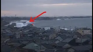 Rekaman CCTV Gempa 7,6 SR Jepang 2024