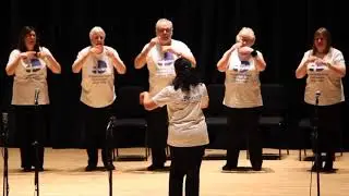 dDEAFLINKS Silent Choir at Stoke Sings Festival 2020.