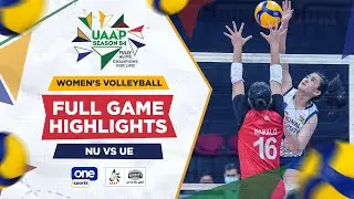 NU vs. UE Round 2 highlights | UAAP Season 84 Women's Volleyball