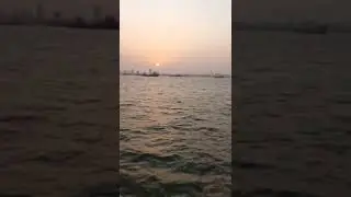 ⛵🌊❤️ #gatewayofindia #mumbai #reels #shorts #sea #water #sunset #naturelovers