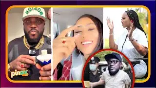 Video of Hajia 4Real laughing at Nyiraba Kojo her scam partner, who has also been Arrested in USA.