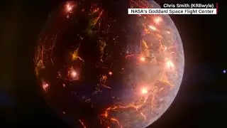 Earth-size exoplanet may be covered in volcanoes