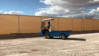 EZ-GO 36V Electric Industrial Utility Cart