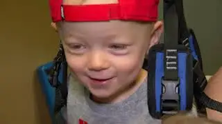 PEDIATRIC SPINAL CORD INJURY: LOCOMOTOR TRAINING GETS LUKE ON HIS FEET