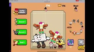 I merged the best brainrot from the ADMIN LUCKY BLOCK