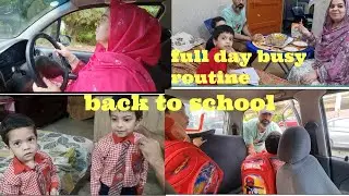 Alhamdulillah full day busy routine ll back to school ll Life with anumali