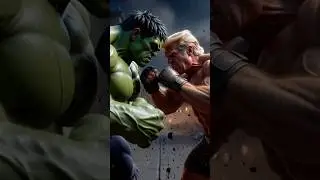 Hulk vs Trump | Epic Punch-to-Punch Fight | Cinematic AI Battle