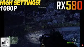 Crysis 1 RX 580 - 1080p High,