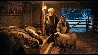 Cooking Hot Vegetable Stew in a -71°C Blizzard | Rural Family Life in the Mountains 🥘❄️