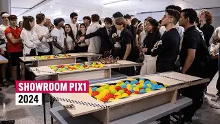 Cr&eacute;er un robot hexapode : Showroom PIX1 Promo 2028 ESILV