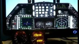 Open  Falcon 4.7  with Flight Illusion gauges