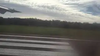 NoRRA (Nordic Regional Airlines) ATR-72 Takeoff Tallinn