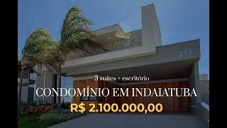 Casa nova à venda no Condomínio Residencial Dona Maria Candida em INDAIATUBA- Interior de São Paulo