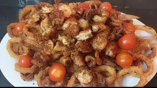كلمار مقلي مثل المطاعم مع سر نجاح ديالو