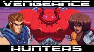 Vengeance Hunters - PC Gameplay - Story Mode - A NEO GEO Type Beat 'em Up You Might Not Know About