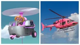 paw Patrol Vehicles in Real Life