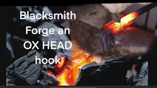 BLACKSMITHING | OX Head wall hook