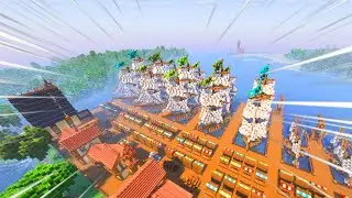 Building THE BEST DOCKS In SURVIVAL MINECRAFT!!! | Reaperplanks Survives Ep. 37