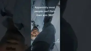 Apparently most people can't turn their arm 360&deg;#thechawefamily