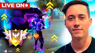 FREE FIRE AO VIVO 🔴 CAMPEONATO E RANK  ! RANKED NO DESAFIANTE 💙 LEVELUP FF MOBILE
